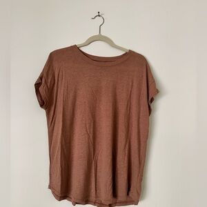 Madewell linen blend Asbury tshirt